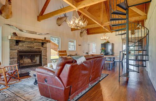 Crane Hill House | Spacious Alabama Retreat - Deck, Grill and Fire Pit!