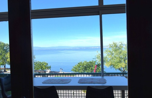 Evian-les-Bains Apartment | Spacious Apartment in Evian with Lake View, Balcony, and Pet-Friendly