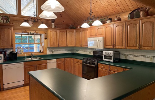 Sullivan House | Spacious Cabin on Peaceful Pond with Private Dock- 1 hour from Acadia