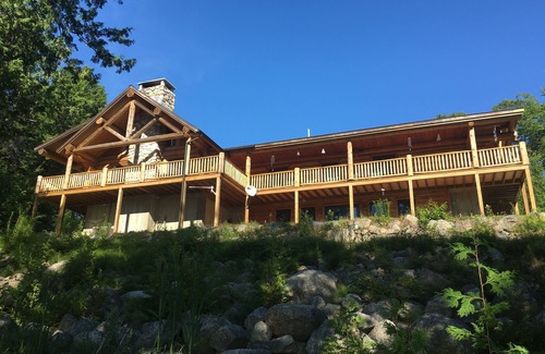 Sullivan House | Spacious Cabin on Peaceful Pond with Private Dock- 1 hour from Acadia