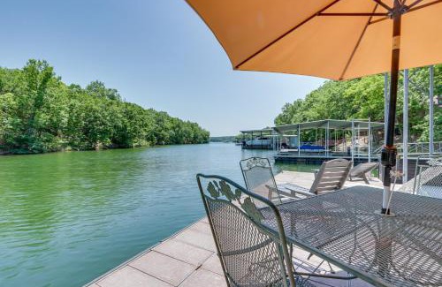 Osage Beach House | Spacious Decks and Dock Margaritaville Home!