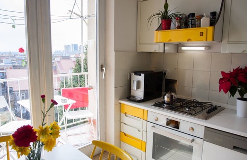 Zagreb Apartment | Spacious designer apartment in the centre with a panoramic view
