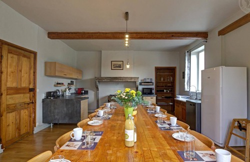 Mornand-en-Forez Cottage | Spacious gîte for 15 with pool and pets allowed
