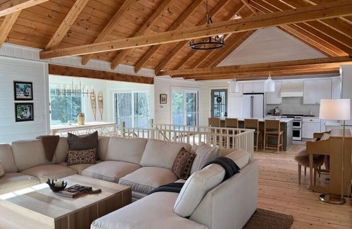Beaver Cove House | Spacious house with pebble beach. Direct access to Snowmobile and ATV trails!