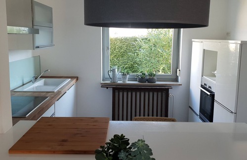 Kosel Apartment | Spacious & idyllic vacation apartment with garden between the Baltic Sea and Schlei