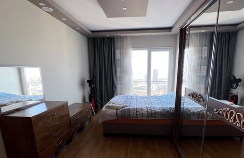 Esenyurt Apartment | Spacious Luxury Apartment with View, 2 Bedrooms 2 Baths, Top floor