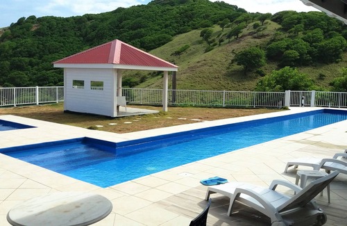 Terre-de-Haut Villa | Spacious Luxury villa sea view with large pool and jacuzzi