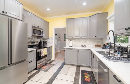 Charlotte House | Spacious Mid Term Rental! University City Home with Game Room, Huge Fenced Yard, Pets OK +20% Off!