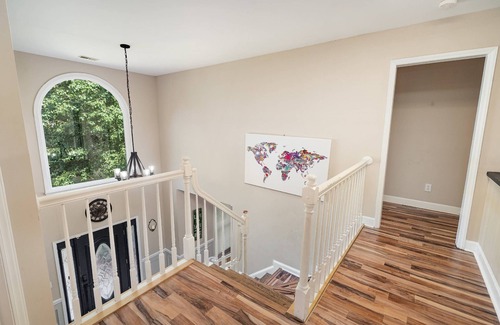 Charlotte House | Spacious Mid Term Rental! University City Home with Game Room, Huge Fenced Yard, Pets OK +20% Off!