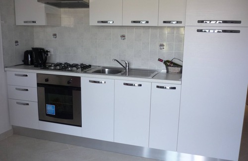 Pizzo Apartment | Spacious, modern ground floor apartment, private patio and garden, mosquito nets