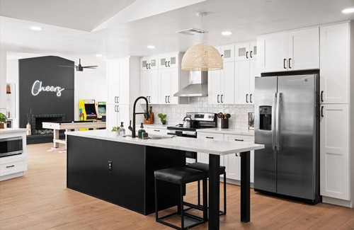 La Paz At Desert Springs House | Spacious Modern Pet Friendly Home with Private Heated Pool and Spa.