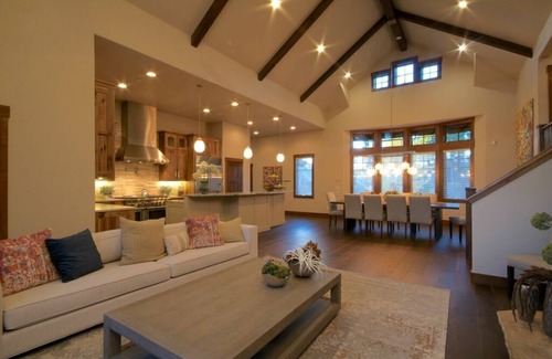 Timber Trail House | Spacious, mountain modern, ski in and walk out Peak 8 home