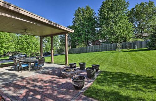 Millard House | Spacious Omaha Home with Expansive Yard and Patio