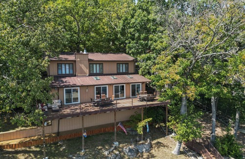 Rocky Mount House | Spacious, Quiet & Great Cove, Nearby Attractions, Private Dock, Fireplace, Expansive Deck