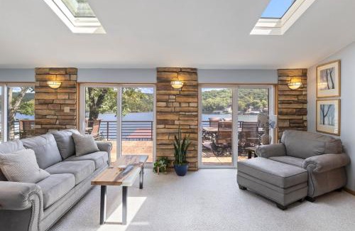 Rocky Mount House | Spacious, Quiet & Great Cove, Nearby Attractions, Private Dock, Fireplace, Expansive Deck