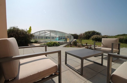 Penmarch Villa | Spacious, quiet villa with swimming pool and large enclosed garden