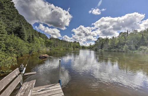 Eagle River House | Spacious Riverfront Escape with Private Hot Tub