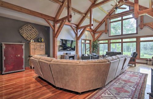 Eagle River House | Spacious Riverfront Escape with Private Hot Tub