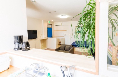 Yamagata Apartment | Spacious studio apartment in the city center Maximum 6 people 1 Qsize bed 4 sofa beds/Yamagata Yamagata