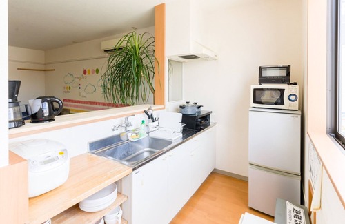 Yamagata Apartment | Spacious studio apartment in the city center Maximum 6 people 1 Qsize bed 4 sofa beds/Yamagata Yamagata