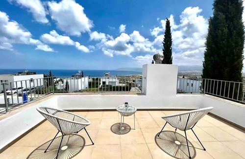 Latchi Villa | Spacious Villa in Neo Chorio, Panoramic Sea Views to Polis Chrysochous Bay, A/C & Private Pool!