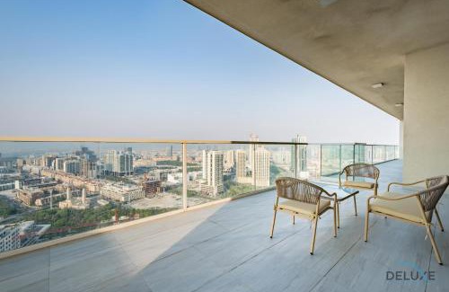 Jumeirah Village Circle Apartment | Spectacular 4BR Penthouse with Assistant Room in Hameni Tower, JVC by Deluxe Holiday Homes