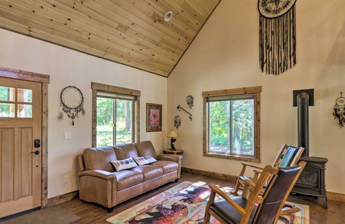 Bigfork Cabin | Spectacular Cabin: Views, Walk to Swan Lake!