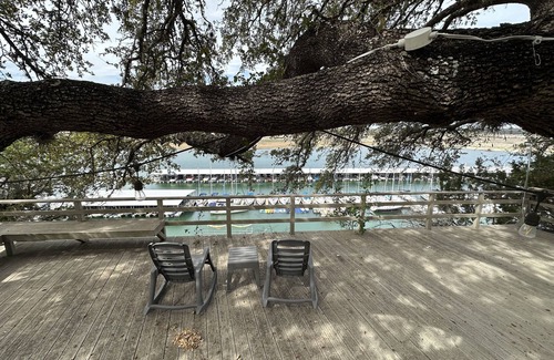 Buffalo Gap House | SPECTACULAR LAKEFRONT OASISnOver 400 feet frontage on 2 acres of century oaks