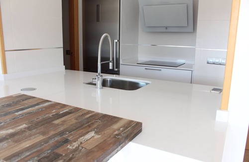 Sanxenxo Apartment | Spectacular penthouse with terrace and views of the Port(Wifi and Garage)