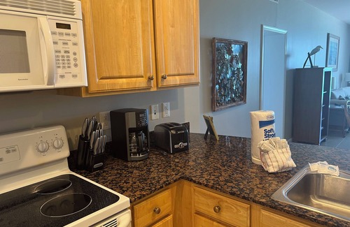 West Panama City Beach Condo | Spend Autumn in an Oceanfront Corner Unit, Kids Water Park Onsite, Beach Chairs