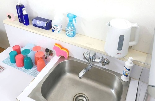 Fujikawaguchiko Apartment | Standard twin room double bed x 2 up to 4 peopl/Minamitsuru-gun Yamanashi