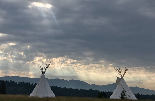 Bigfork RV Rental | Star Lodge Tipi's at Stepping Stone