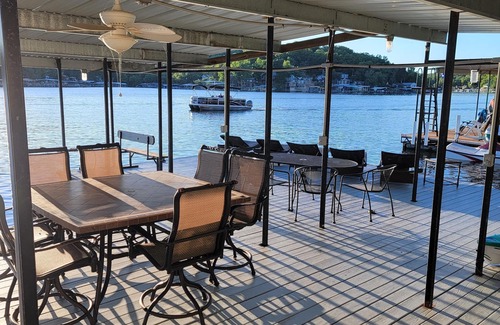 Rocky Mount House | Stay, Play, Getaway. Beautiful Lake Front Home-Large private dock & boat-slip