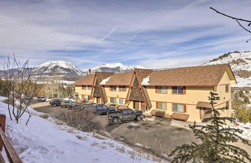 Dillon Apartment | Steps to Dillon Reservoir Mtn-View Condo