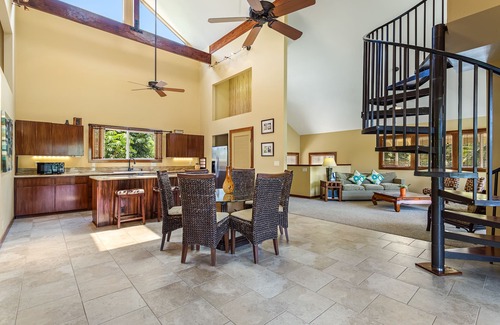 Keauhou House | Steps to Keauhou Bay! Great Water Access! Pool! Foosball table!