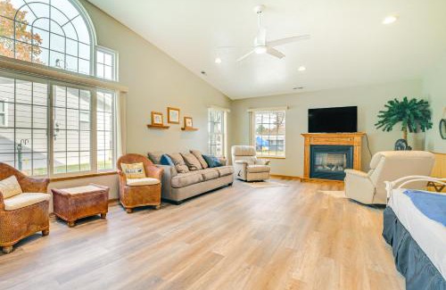 Harrison House | Steps to Long Lake Cabin with Patio in Harrison!