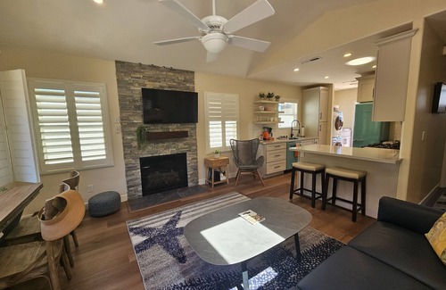 Capitola House | Steps to the beach yet located on the serene banks of the Soquel Creek