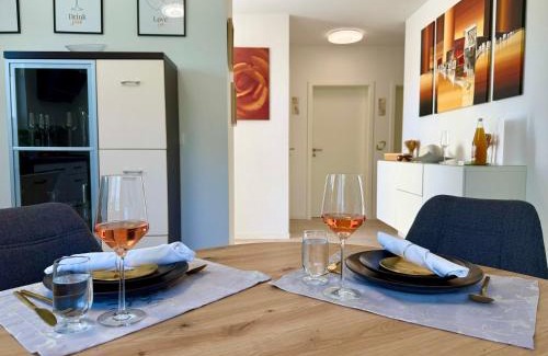 Meckenbeuren Apartment | Stilvolles 3 Zimmer Apartment- nahe Spieleland und Friedrichshafen - modern ruhig mit eigenem Außenbereich
