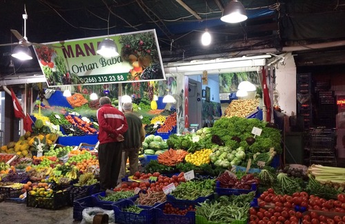 Ayvalik City Center House | Stone Cottage 130 qm with sea view and palmgarden