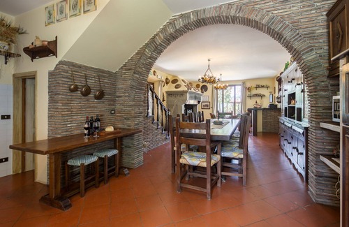 Pieve di Chio Villa | Stone villa with private pool and garden, satellite TV, air conditioning and Wi-Fi access. Situated