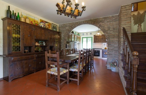 Pieve di Chio Villa | Stone villa with private pool and garden, satellite TV, air conditioning and Wi-Fi access. Situated