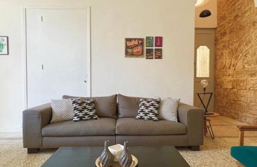 Mar Mikhael Apartment | Stone Wall 2BR Apartment