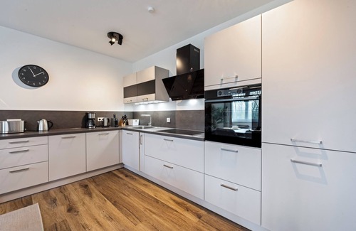 Rosenhagen Apartment | Stranddüne Rosenhagen - modern, maisonette, fitness area, flooded with light