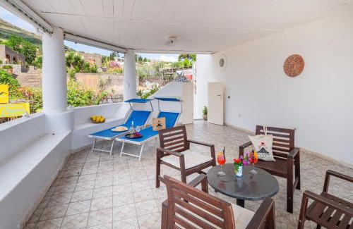 San Vincenzo Hotel | Stromboli Suite Apartment with Terrace Volcano & Sea view