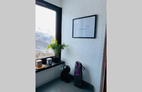 Puy-Saint-Vincent Apartment | Studio 1600 Pied des pistes avec magnifique vue