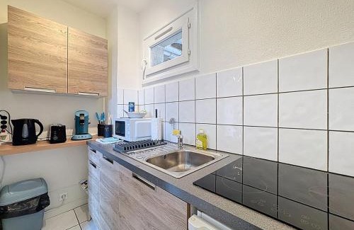 Clermont-Ferrand Apartment | Studio 2 personnes avec parking et balcon Proudhon