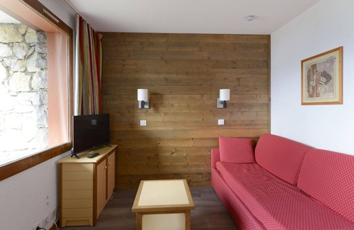 Belle Plagne Apartment | Studio 28m2 with south-facing slope view from Sunday to Sunday