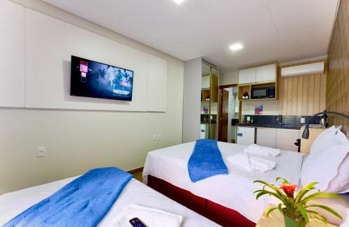 Picarras Hotel | Studio A 350m PRAIA com Piscina