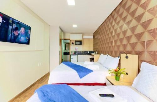 Picarras Hotel | Studio A 350m PRAIA com Piscina
