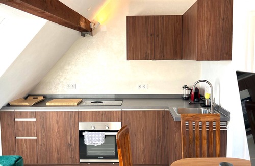 Kappel-Grafenhausen Apartment | Studio Apartment '5 Min Zu Europapark-Idylle Am Fluß' with Balcony and Wi-Fi